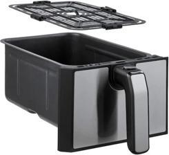 Image du produit Inventum GF800HLD - Dubbele airfryer - Friteuse Hetelucht - Inhoud 2 x 4 liter - Zwart/RVS