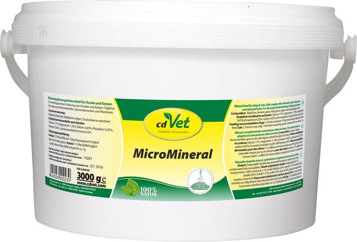 Actual product image cdVet Dog Food Supplement MicroMineral, Dog & Cat, 150 g (Senior, Adult, Junior, 1 pcs., 150 g)
