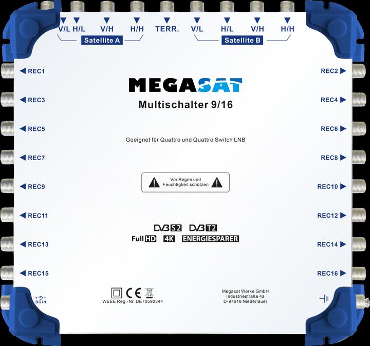 Actual product image Megasat multiswitch 9/16 (Multi switch)