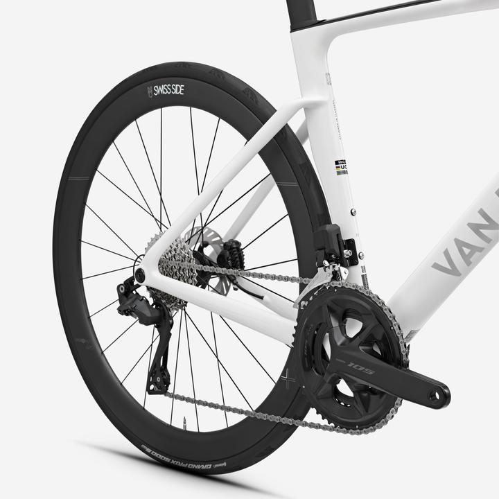 Produktbild Van rysel Rennrad 12 Gänge Powermeter RCR Pro Shimano 105 DI2 weiss