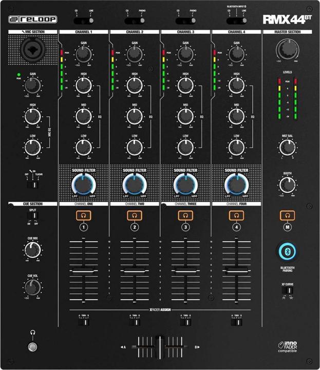 Produktbild reloop DJ-Mixer RMX-44BT 4-Kanal (Clubmixer)