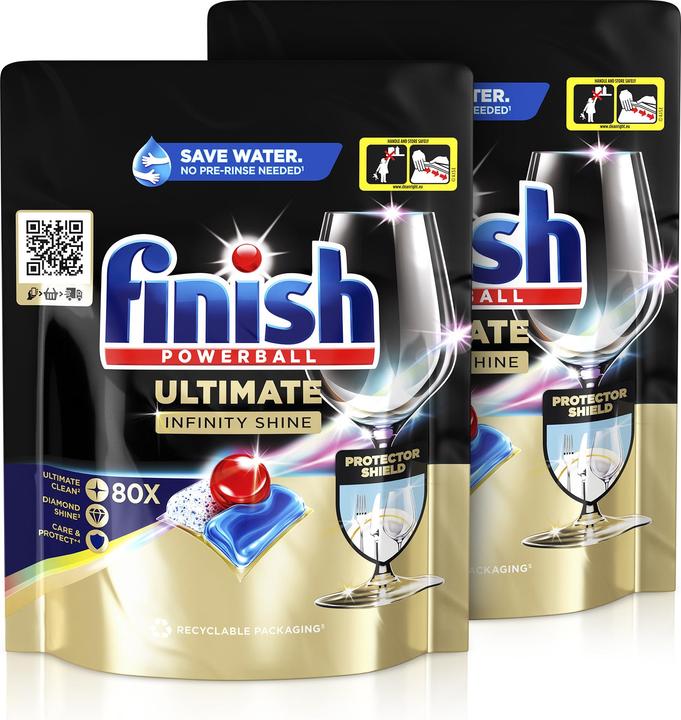 Finish Ultimate Infinity Shine DUO (Tabs, 160 x)