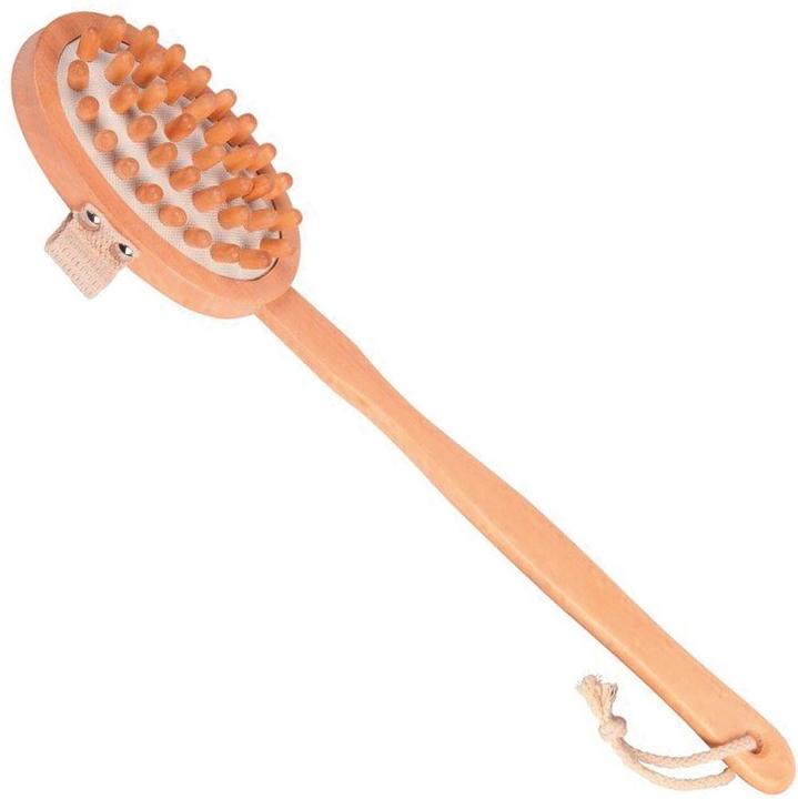 Image du produit Body Vital Brosse à cellulite avec picots en bois