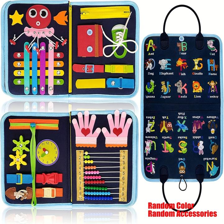 Produktbild Activity Board Sensory Busy Board: Pädagogische Lernaktivitäten, Entwicklung feinmotorischer Fähigkeiten, geeignet