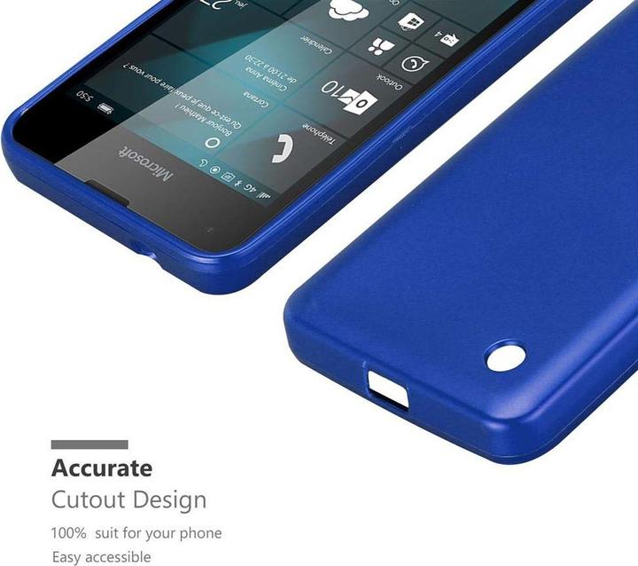Produktbild Cadorabo TPU Matt Metallic Cover (Microsoft Lumia 550)