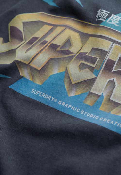 Actual product image Superdry Rock Band Logo Relaxed Tee (XL)