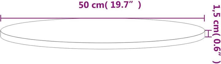 Image du produit VidaXL Gillian (Ø 50 x 1,5 cm)