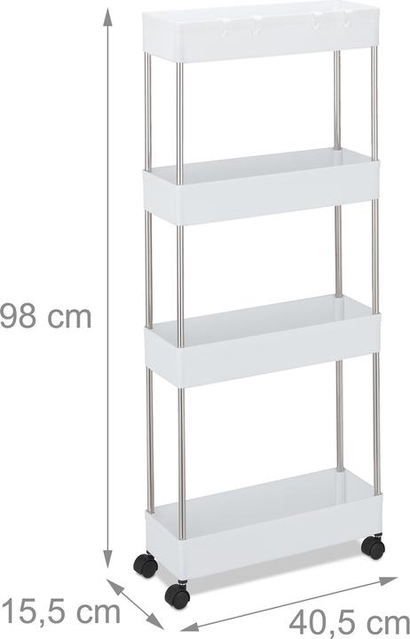 Actual product image Relaxdays Niche trolley