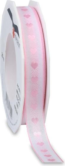 Image du produit Pattberg Ruban cadeau coeur 15mmx20m rose (Ruban, 1 x)