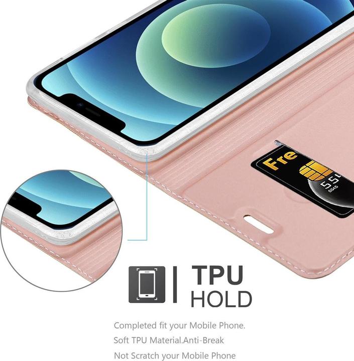 Actual product image Cadorabo Book Classy Style Cover (Apple iPhone 12 mini)