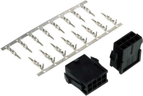 Immagine prodotto Phobya Connettore di alimentazione VGA 8Pin femmina, 2 pezzi