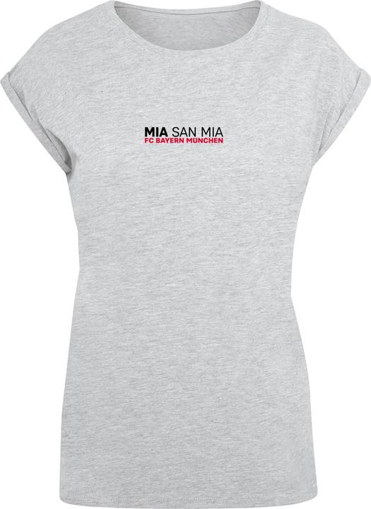 FC Bayern München Ladies Logo History Extended Shoulder Tee - 115129