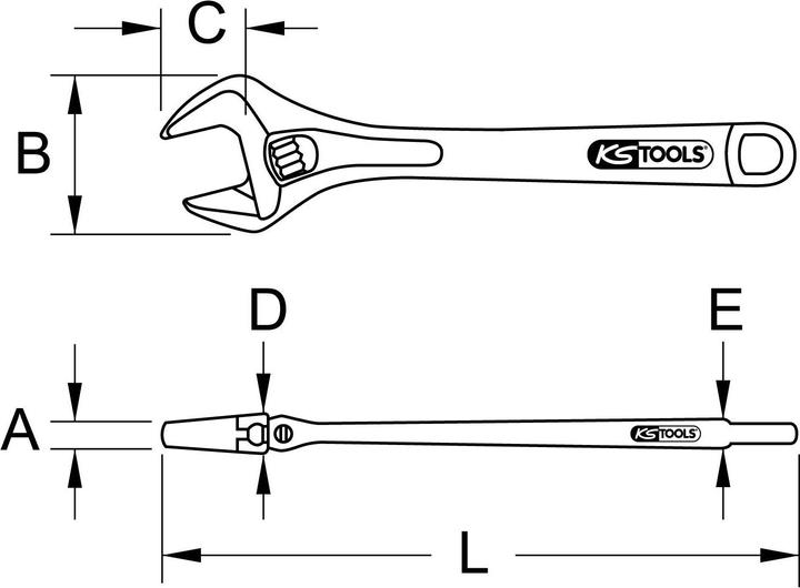 Produktbild KS Tools Rollgabelschlüssel (13 mm)