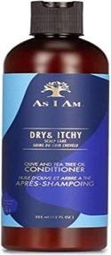 Produktbild As I Am DRY & ITCHY SCALP CARE olive & tea tree oil conditioner 355ml (355 ml)