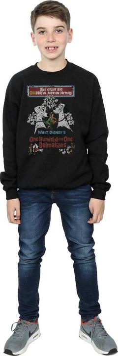 Actual product image 101 Dalmatians Boys Poster Sweatshirt (152, 158)