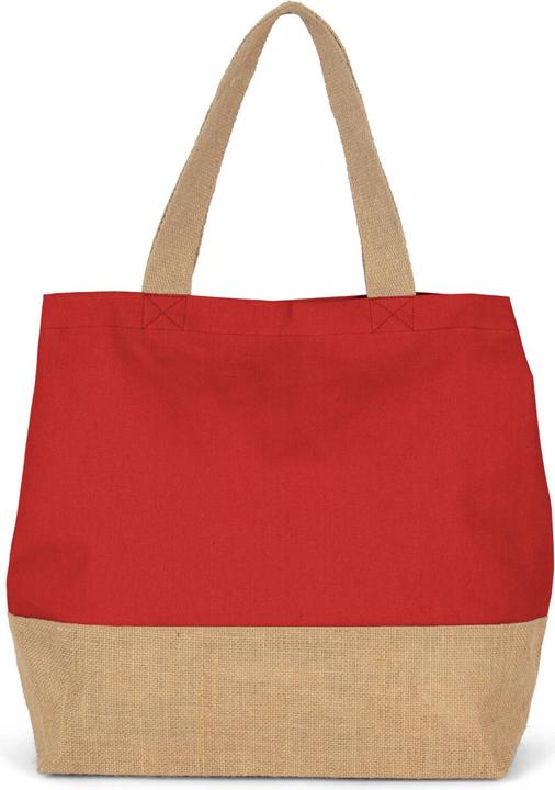 Image du produit Kimood Tote bag toile de coton et jute