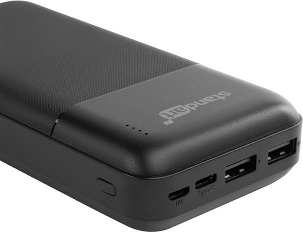 Actual product image Standart POWERBANK 20000 MAH PB68 BLACK