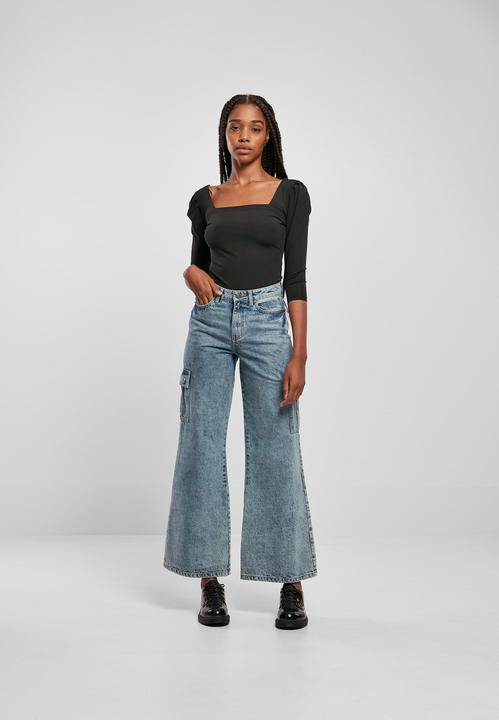 Actual product image Urban Classics Ladies Recycled 3/4 Sleeve Body - 17956 (M)
