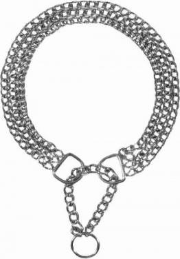 Image du produit Trixie Chaîne de collier 3 fois 45cm (M, L, Chien, Sport canin)