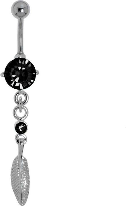 Actual product image Bijouteria Bellypiercing (Stainless steel, Brass, Crystal)
