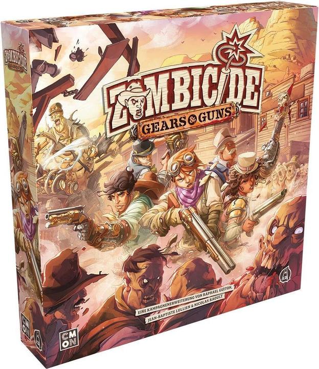 Actual product image Cmon Zombicide: Undead or Alive - Gears & Guns, for 1-6 players (EN expansion) (German)