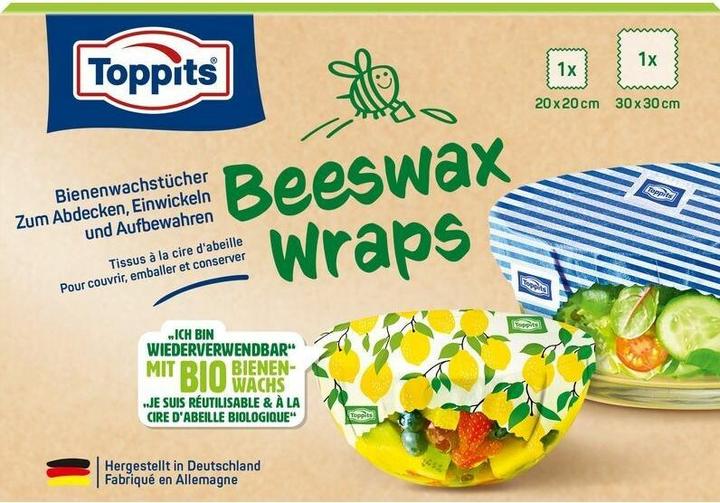 Actual product image Toppits Bienenwachstuch (2 x)