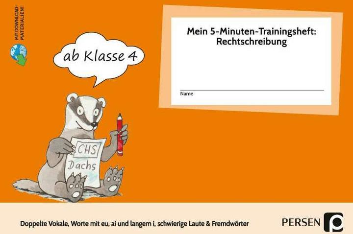 Image du produit Mein 5-Min-Trainingsheft: Rechtschreibung 2, Kl. 4 (Allemand, Karin Hohmann, 2021)