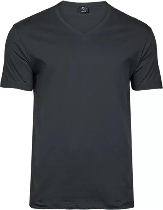 Actual product image Tee Jays Mens Soft Touch V Neck Fashion T-Shirt (M)