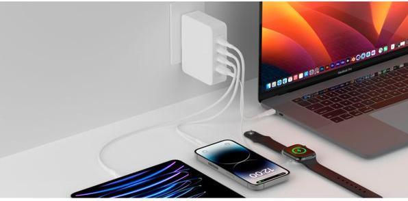 Actual product image Belkin Boost Charge Pro 4-Port GaN Charger (140 W)