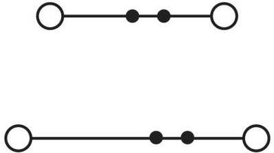 Produktbild Phoenix Contact UTI 6-L/L 3076042 Installationsetagenklemme 0.20 mm² 10 mm² Grau 50 St.