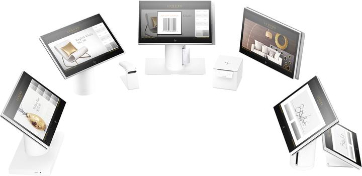 Image du produit HP Engage One AIO i5-7300U () RAM SSD WLAN bgn+BT 4.0 500nit Stand Adv. I/O Base Win10IoT