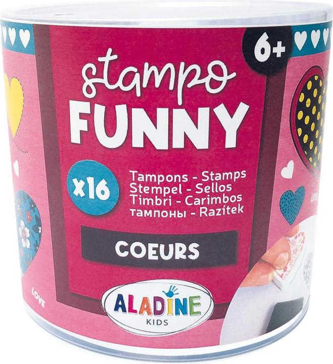 Actual product image Aladine Funny hearts