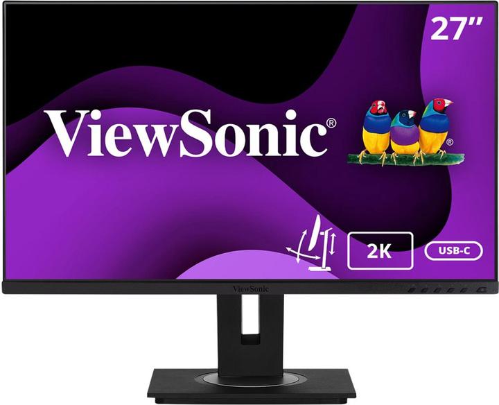 Viewsonic VG2756-2K 68,6cm 27Zoll 16:9 QHD 2560x1440 Frameless SuperClear IPS LED Monitor with 5ms H (2560 x 1440 Pixel, 27")