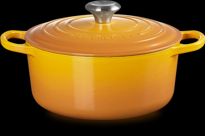 Image du produit Le Creuset Rôtissoire Signature (24 cm, Cocotte + faitout, Fonte, Émail)