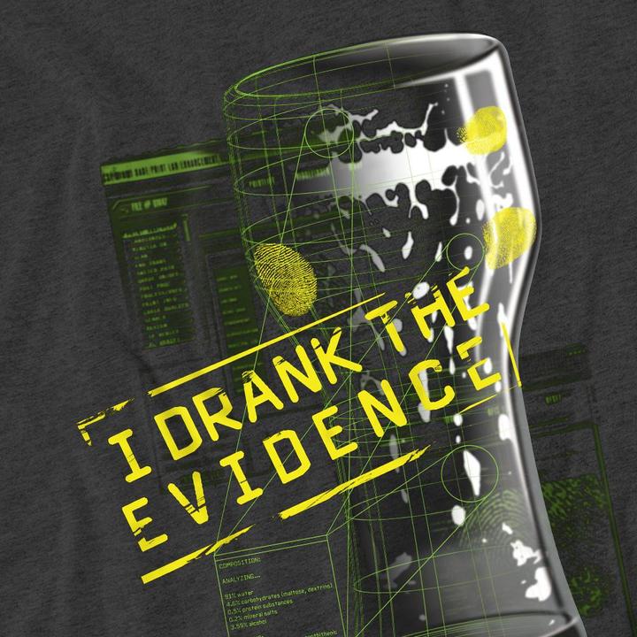 Immagine prodotto Csi: NY I Drank the Evidence Maglietta Adulto Unisex (XL)