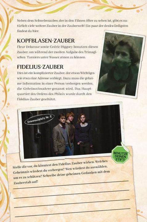 Produktbild Panini Aus den Filmen zu Harry Potter: Zaubersprüche & Zaubertränke (Deutsch, Cala Spinner, 2024)