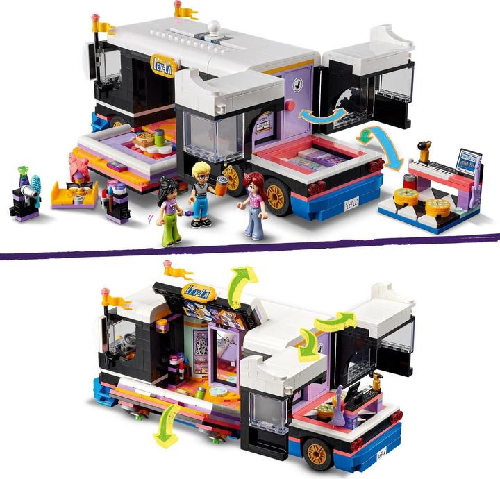 Produktbild LEGO Popstar-Tourbus (42619, LEGO Friends)