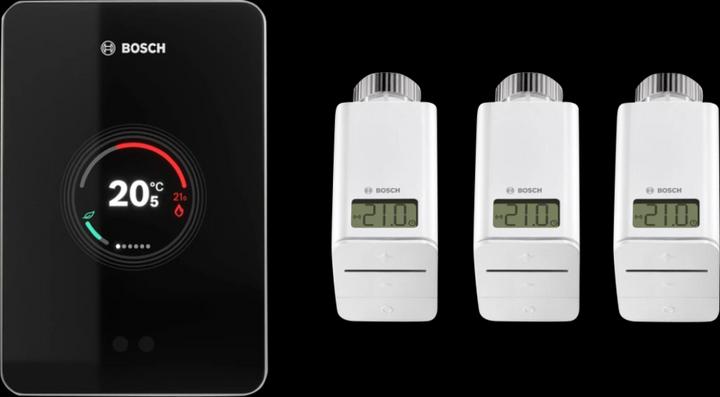 Immagine prodotto Bosch Home Comfort Controller W-LAN intelligente EasyControl Set con 3 termostati wireless, nero