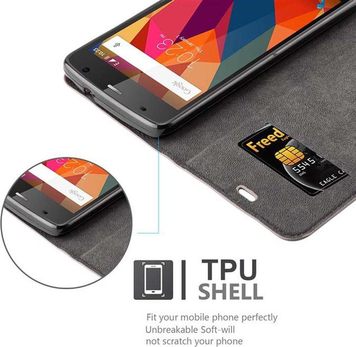 Productafbeelding Cadorabo Boek Onzichtbare Magneethoes (ZTE Blade L5 Plus)