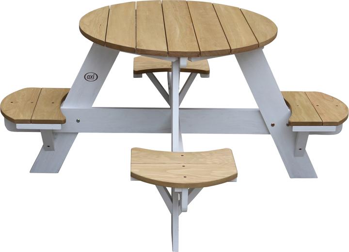 Immagine prodotto Axi Tavolo da picnic UFO rotondo marrone/bianco