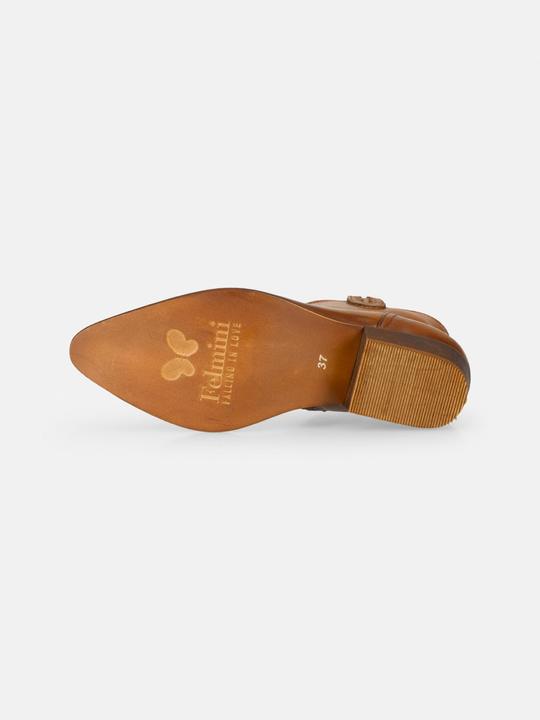 Actual product image Felmini The wide cowboy ankle boot made from Marvin leather is a trendy and comfortable choice. This wide (36)