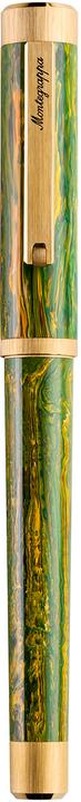 Immagine prodotto Montegrappa Iszezriy g7 mg Biros, Zero Zodiaco Gemelli, Oro Giallo (Verde, Oro)