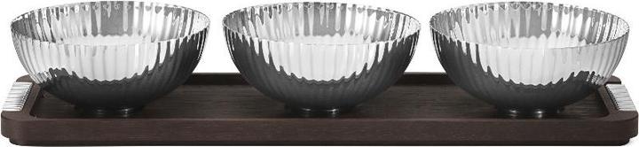 Georg Jensen BERNADOTTE Three bowls on tray