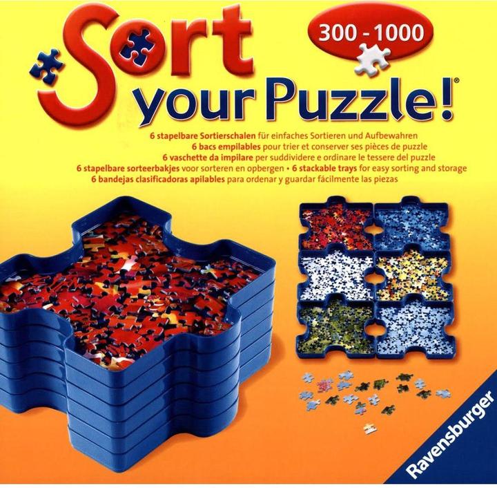 Immagine prodotto Ravensburger Vassoi d'arte impilabili (1000 pezzi)