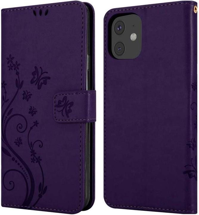 Actual product image Cadorabo Flower Book Cover (Apple iPhone 11)
