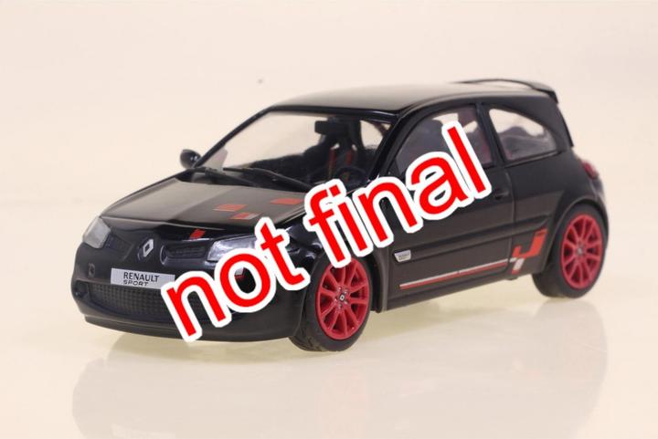 Solido 1:43 Renault Megane R26R zwart