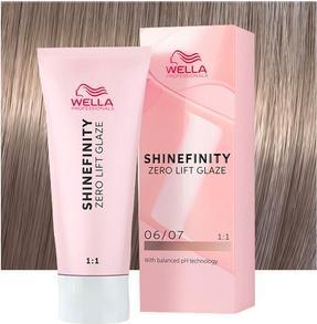 Actual product image Wella Shinefinity Demi-Permanent Hair Colour Deep Walnut 06/07 Natural Dark Blonde Sand 60ml (06, 07 Natural Dark Blonde Sand)