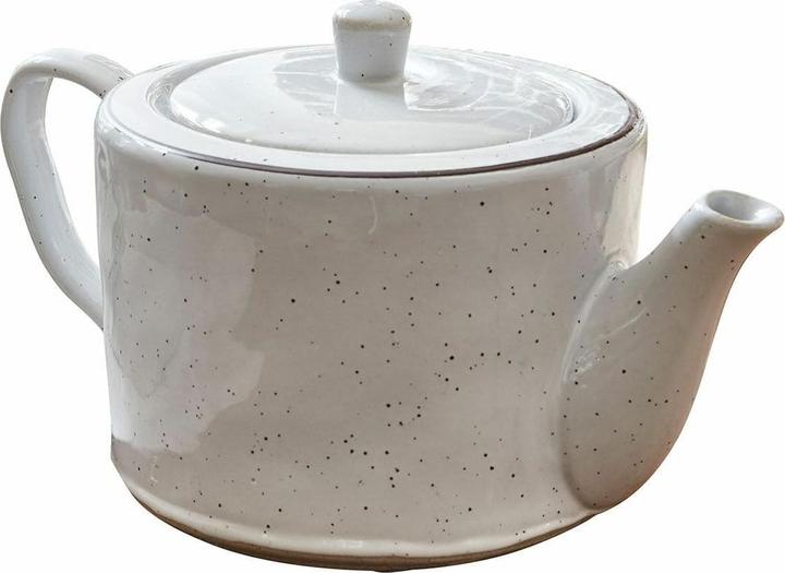 Loberon Teapot Biarré white (0.70 l)