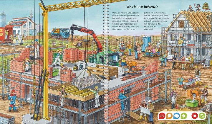 Actual product image tiptoi Wieso? Weshalb? Warum? Komm mit auf die Baustelle (German, Susanne Gernhäuser, Peter Nieländer, 2014)