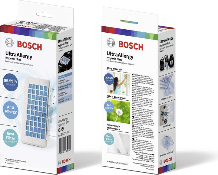 Immagine prodotto Bosch Hausgeräte UltraAllergy Filter